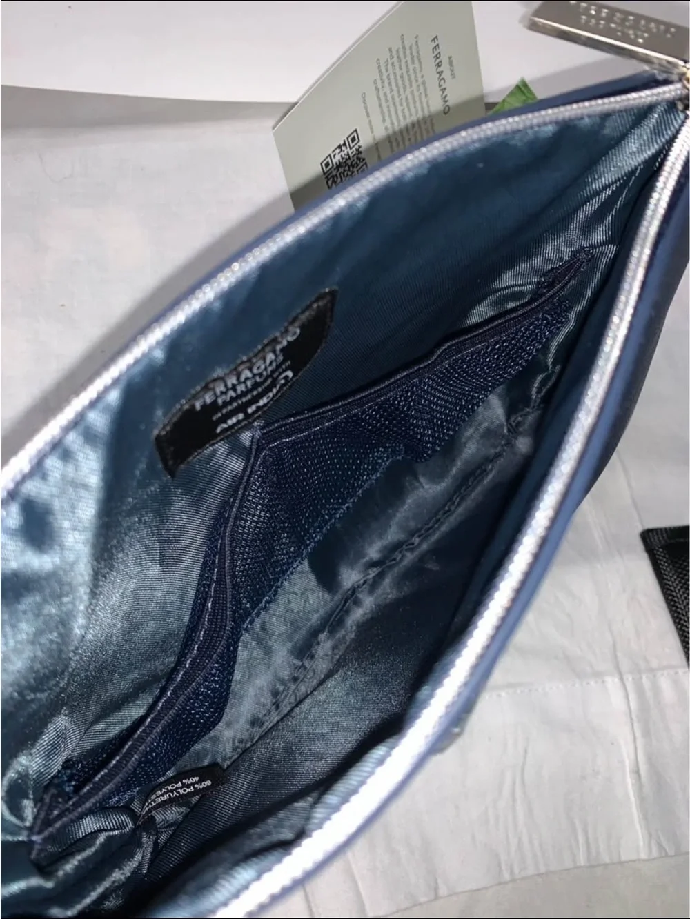 Salvatore Ferragamo smooth navy